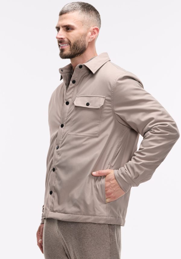 Insulated Snap-Front Overshirt Sale - Image 2