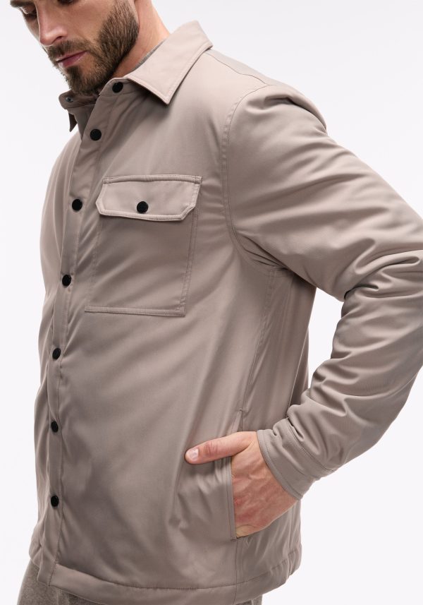 Insulated Snap-Front Overshirt Sale - Image 4