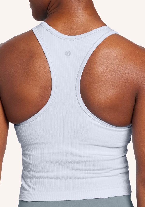 Ebb To Street Cropped Racerback Tank Fashion - Image 4